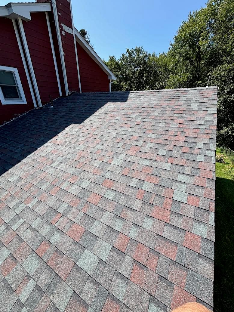 Architectural shingle roof